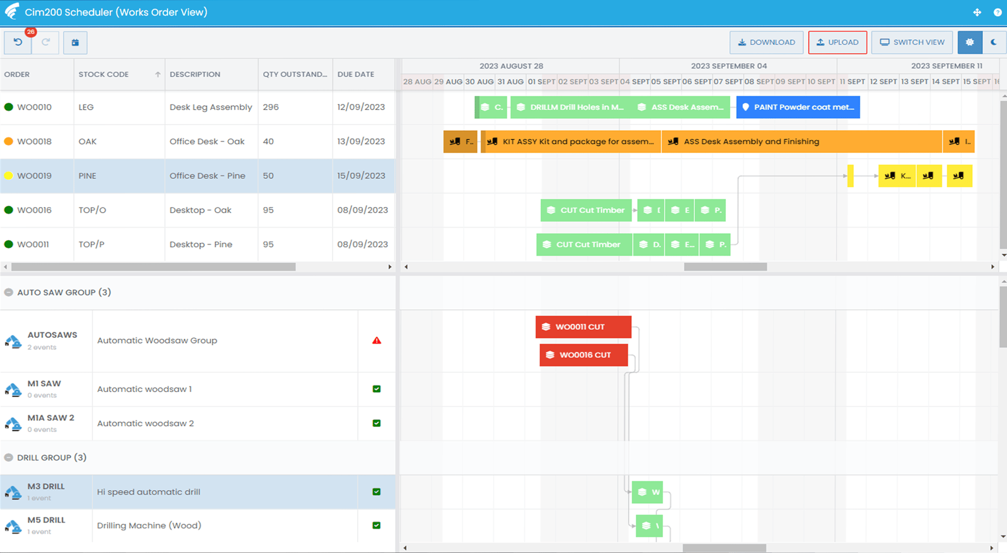 Cim200 Scheduler