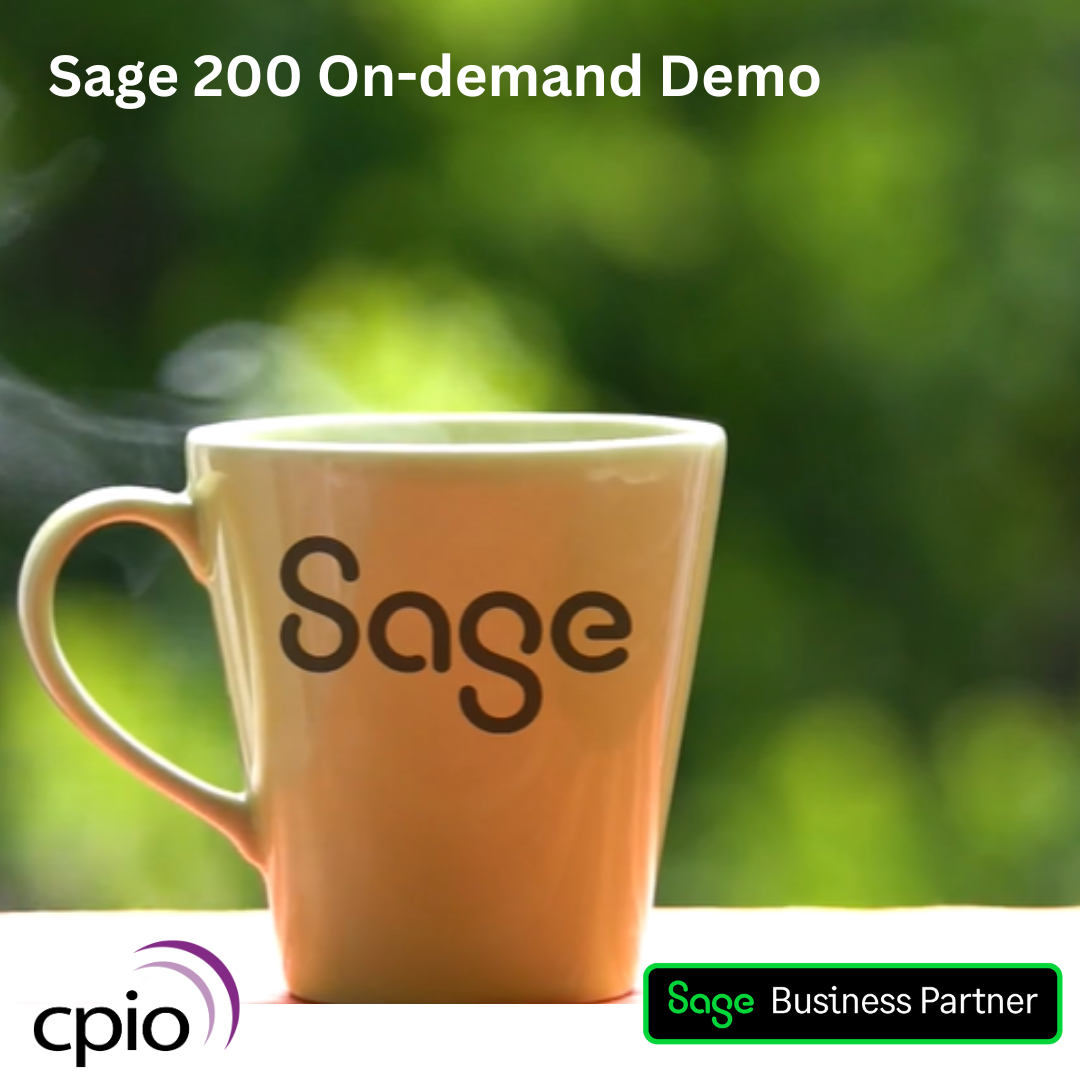 Sage 200 Coffee Break Demo